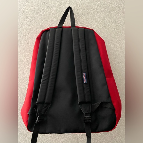 ❤️🎒 JanSport Backpack - Superbreak - Red Tape - Picture 2 of 4